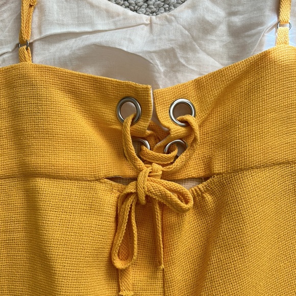 Princess Polly Yellow Romper - Picture 3 of 5